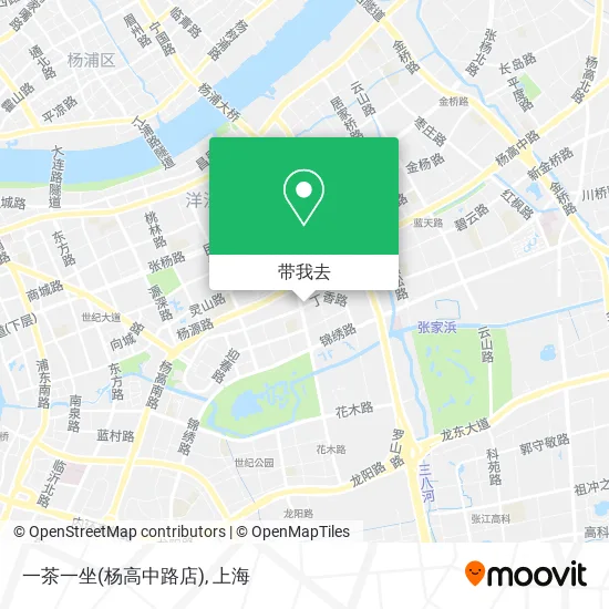 一茶一坐(杨高中路店)地图