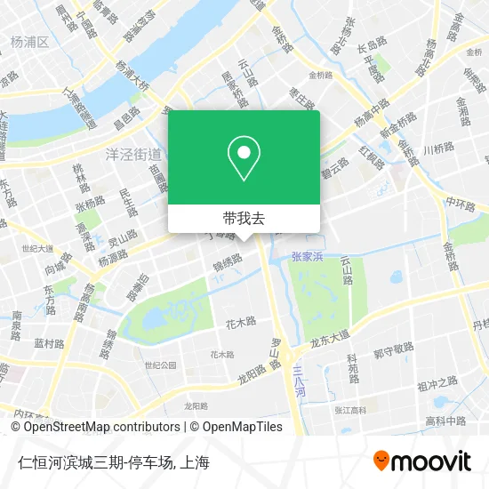 仁恒河滨城三期-停车场地图
