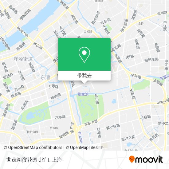 世茂湖滨花园-北门地图