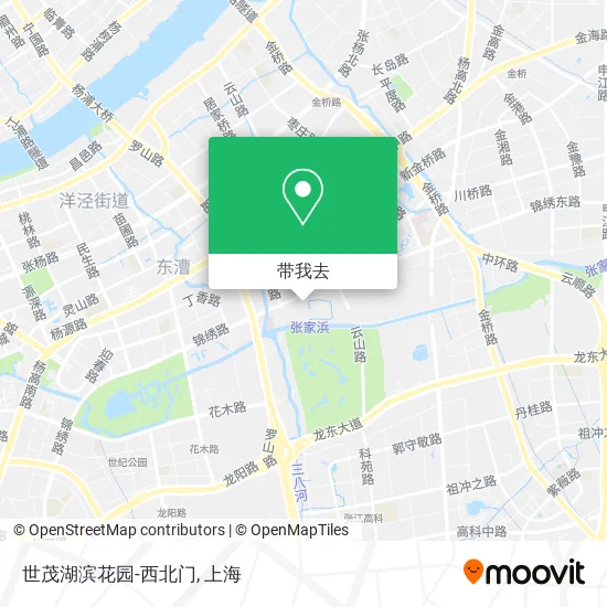 世茂湖滨花园-西北门地图