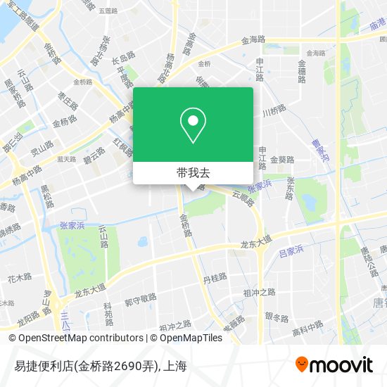 易捷便利店(金桥路2690弄)地图