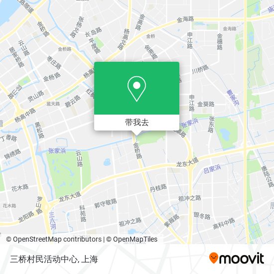 三桥村民活动中心地图