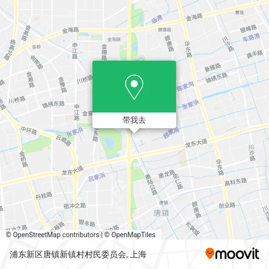 浦东新区唐镇新镇村村民委员会地图