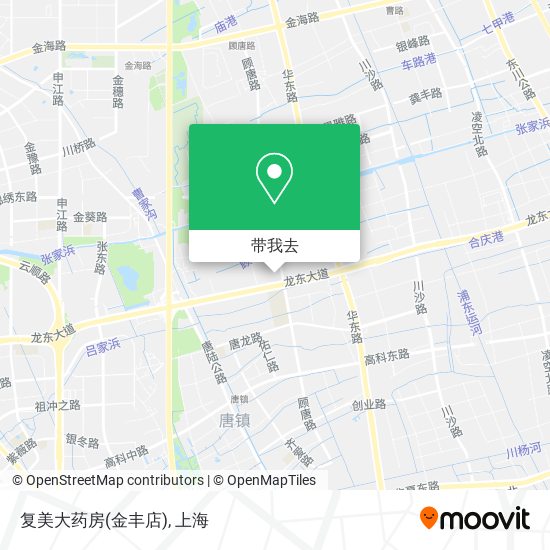 复美大药房(金丰店)地图