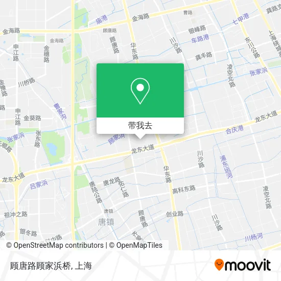 顾唐路顾家浜桥地图