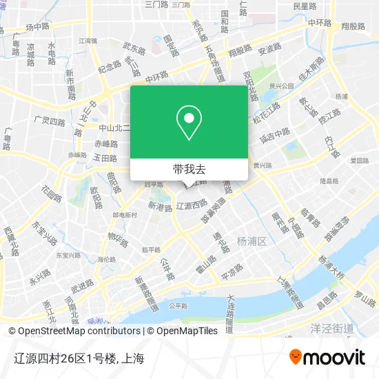辽源四村26区1号楼地图