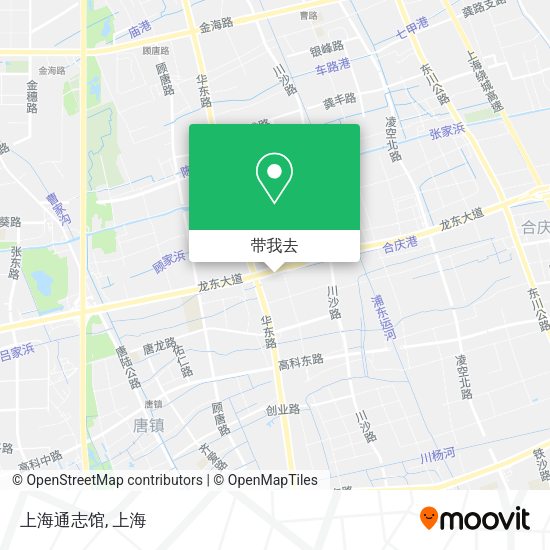 上海通志馆地图
