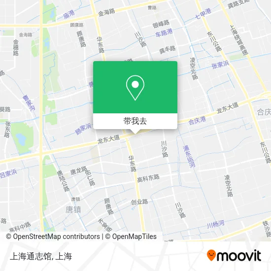 上海通志馆地图