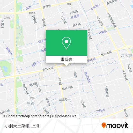 小洞天土菜馆地图