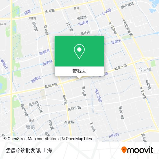 雯霞冷饮批发部地图