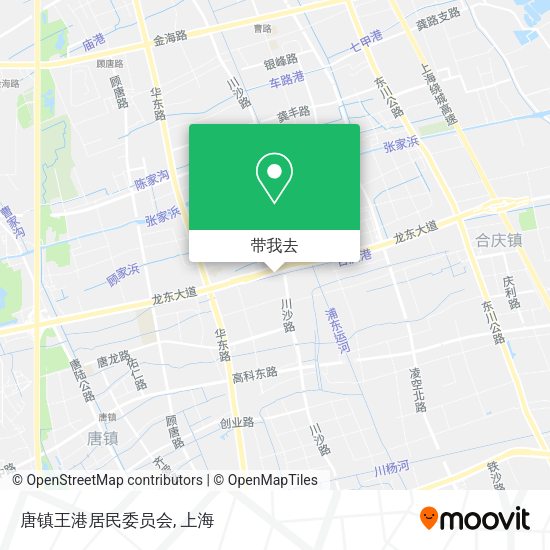 唐镇王港居民委员会地图