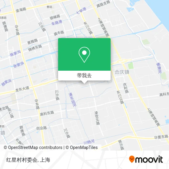红星村村委会地图