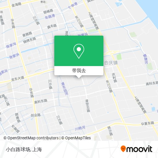 小白路球场地图
