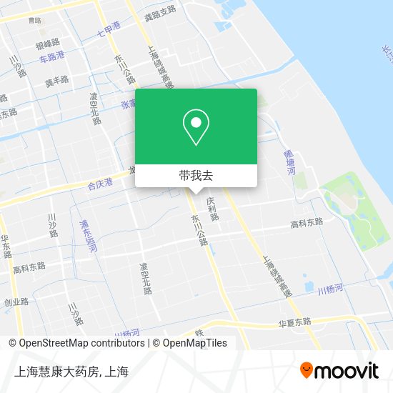 上海慧康大药房地图