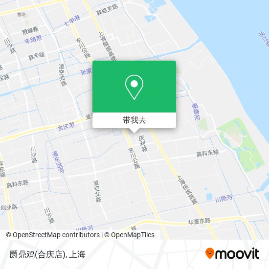 爵鼎鸡(合庆店)地图