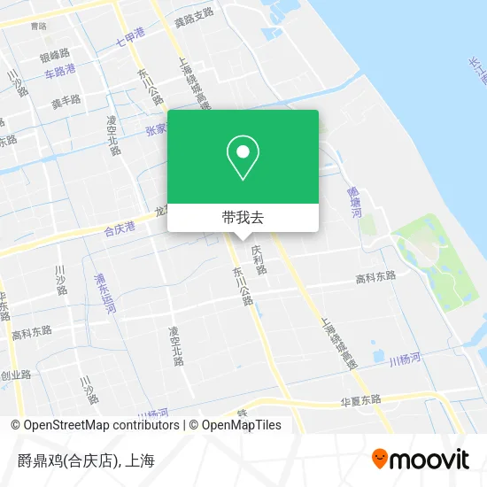 爵鼎鸡(合庆店)地图