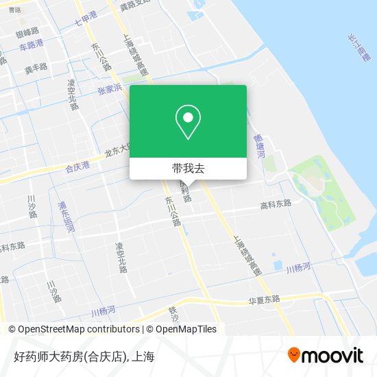 好药师大药房(合庆店)地图