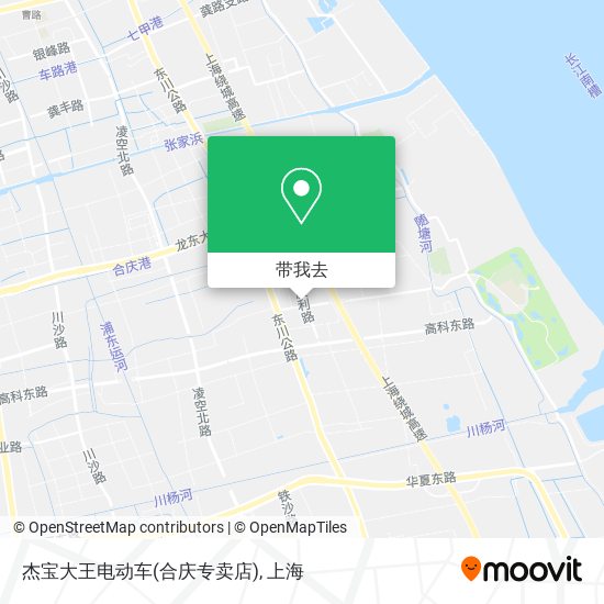 杰宝大王电动车(合庆专卖店)地图