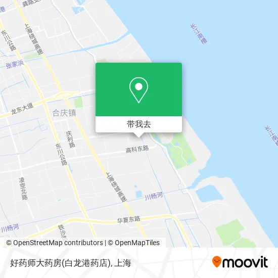 好药师大药房(白龙港药店)地图