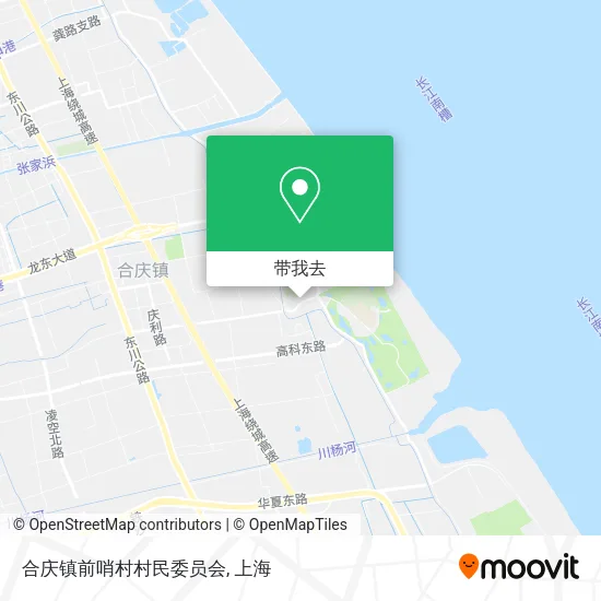 合庆镇前哨村村民委员会地图