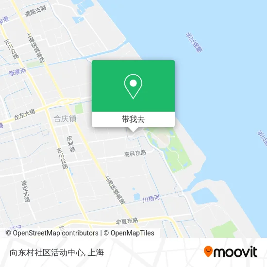 向东村社区活动中心地图