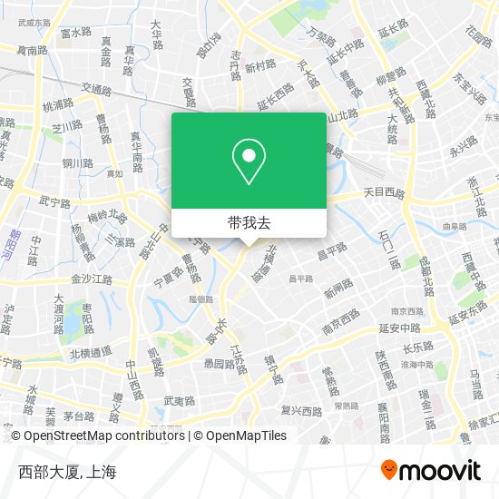 西部大厦地图