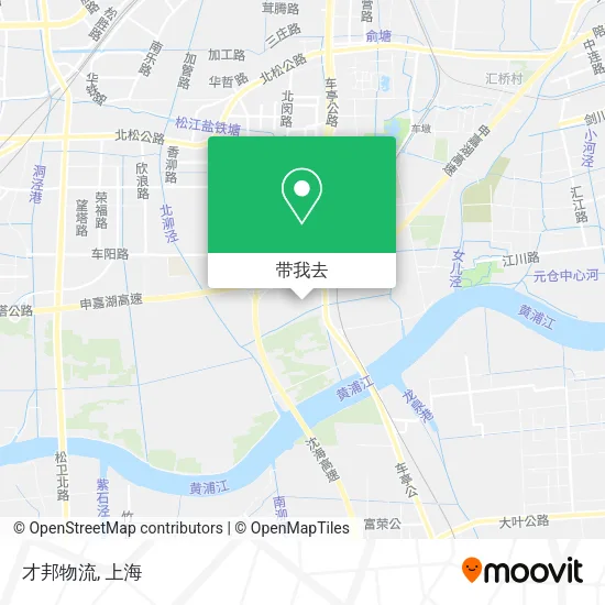 才邦物流地图
