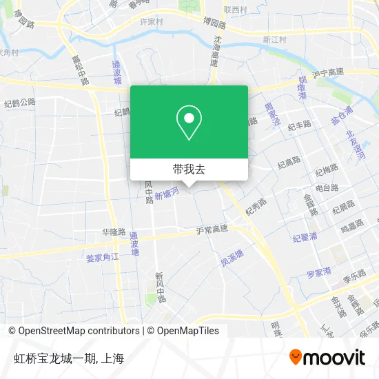 虹桥宝龙城一期地图