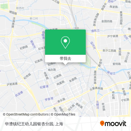 华漕镇纪王幼儿园银杏分园地图