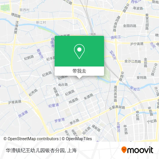 华漕镇纪王幼儿园银杏分园地图