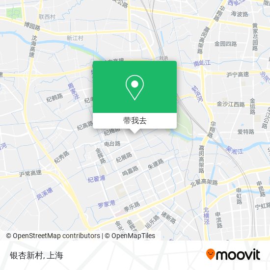 银杏新村地图