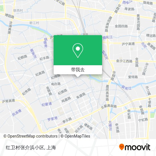 红卫村张介浜小区地图