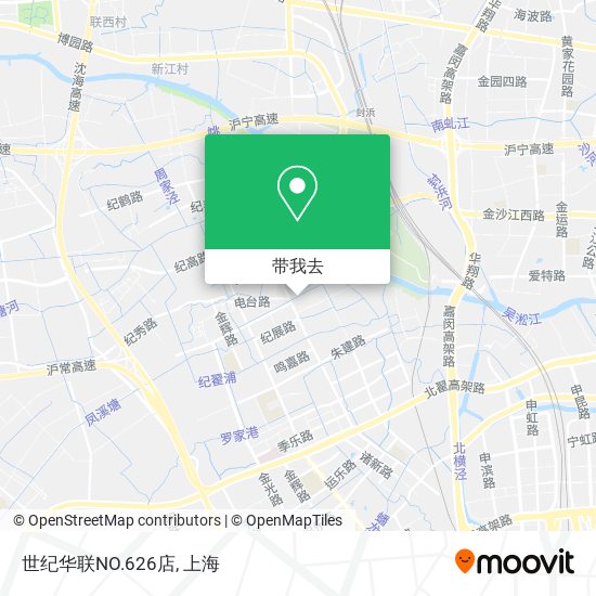 世纪华联NO.626店地图