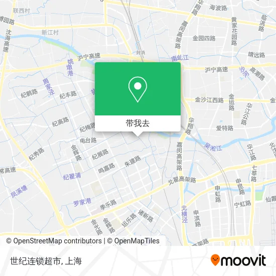 世纪连锁超市地图