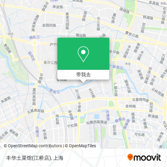 丰华土菜馆(江桥店)地图