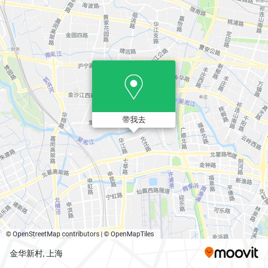 金华新村地图