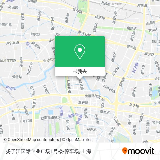 扬子江国际企业广场1号楼-停车场地图
