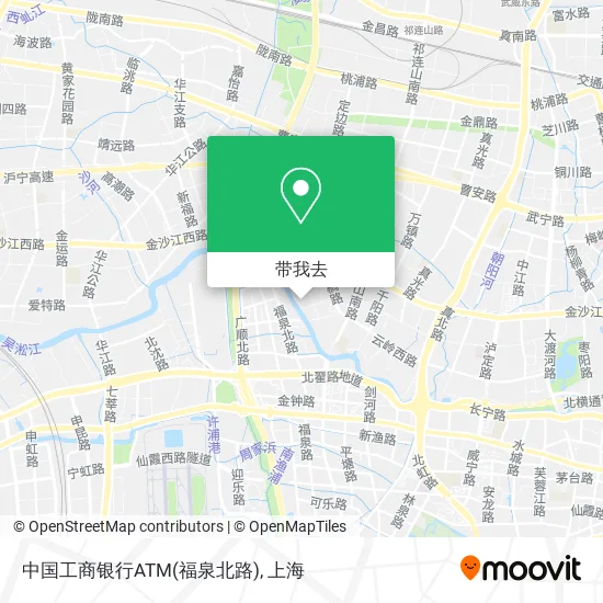 中国工商银行ATM(福泉北路)地图
