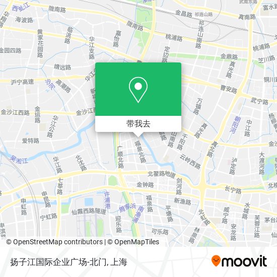 扬子江国际企业广场-北门地图
