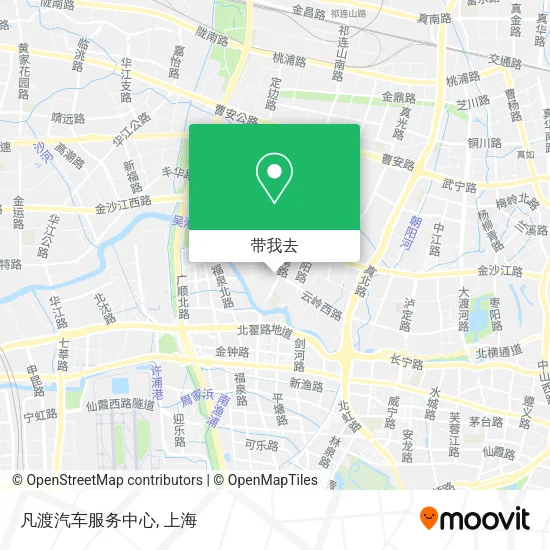 凡渡汽车服务中心地图
