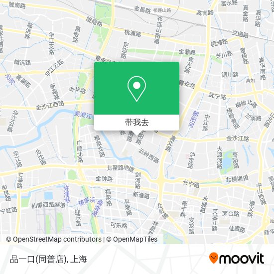 品一口(同普店)地图