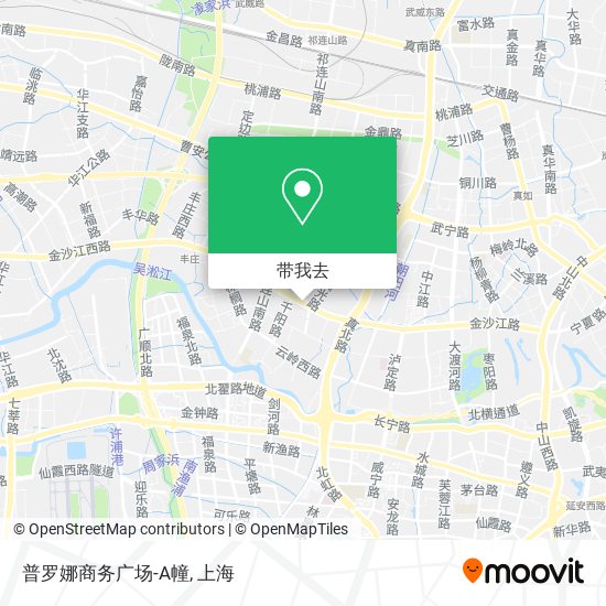 普罗娜商务广场-A幢地图