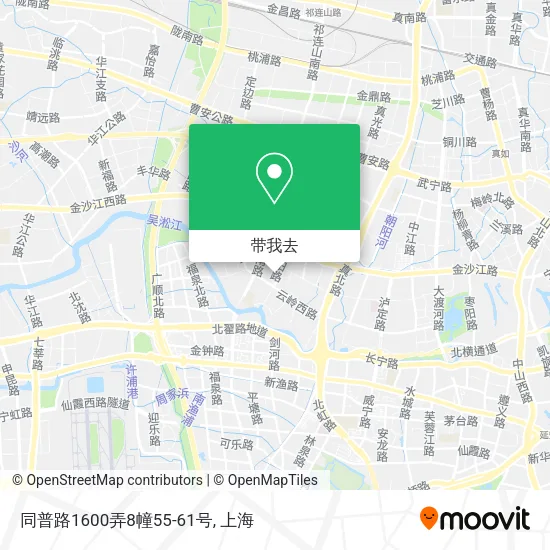 同普路1600弄8幢55-61号地图