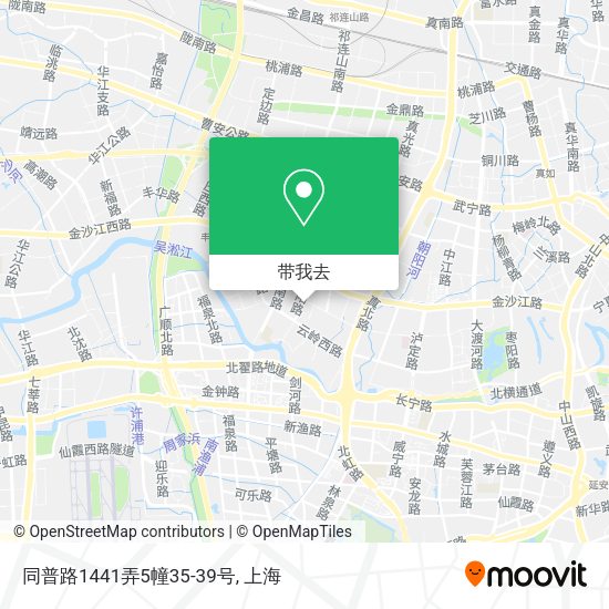同普路1441弄5幢35-39号地图