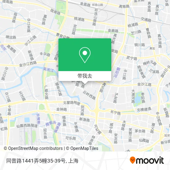 同普路1441弄5幢35-39号地图