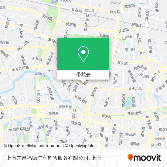 上海东昌福德汽车销售服务有限公司地图