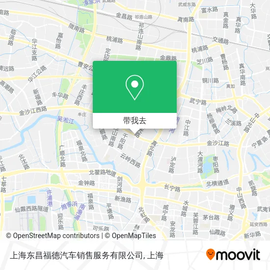 上海东昌福德汽车销售服务有限公司地图