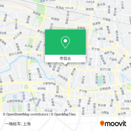 一嗨租车地图