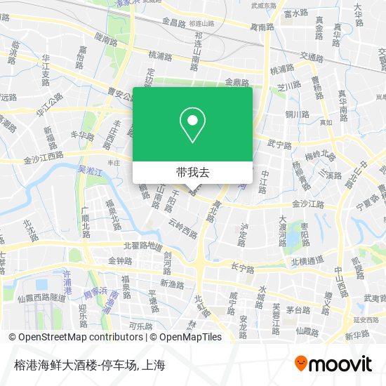 榕港海鲜大酒楼-停车场地图