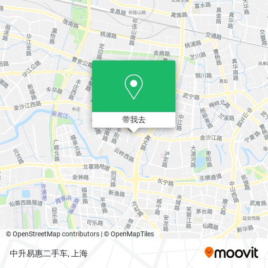 中升易惠二手车地图